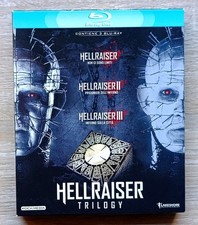 HELLRAISER 3 Blu ray - trilogia cofanetto - Digipack 1° stampa *Fuori Catalogo*