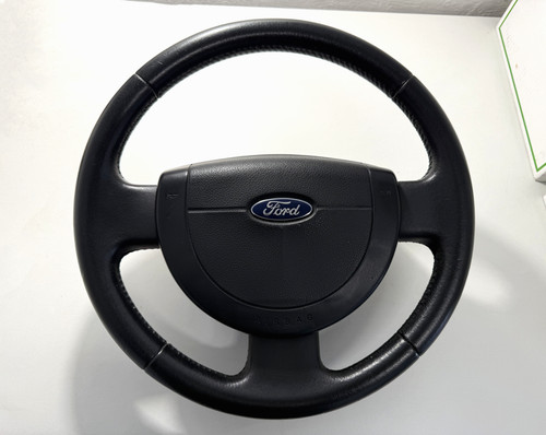 Volante pelle airbag - +,