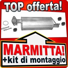 Silenziatore posteriore per - silenziatore,