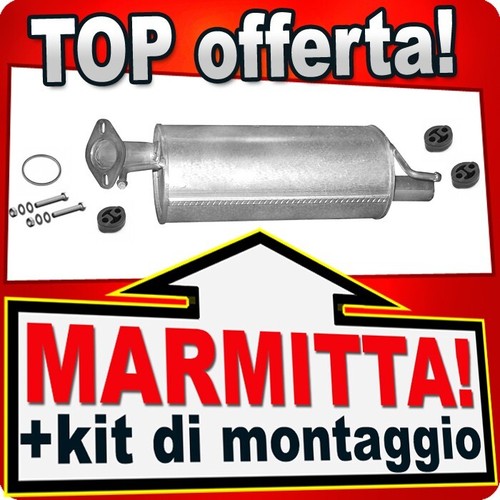 Silenziatore posteriore per - silenziatore,