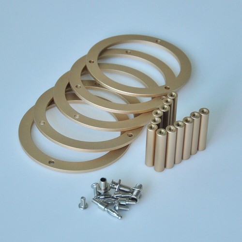 1pz protezione tubo placcato - tubo,