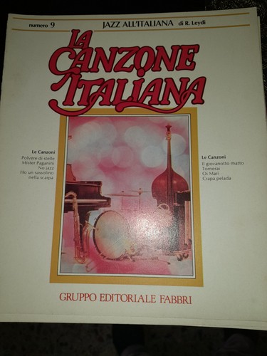 Canzone italiana fascicolo - canzone, italiana-fascicolo