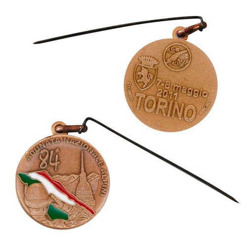 Medaglia con spilla - con, 84^