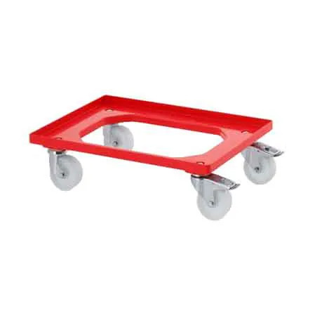 Carrello per cassette - cassette, alimenti