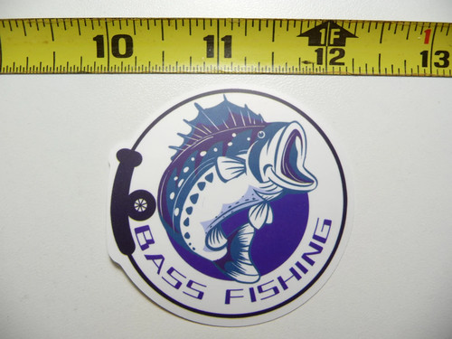 Divertente pesca bass - bass, circle
