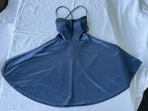 Abito skater bodycon spalline