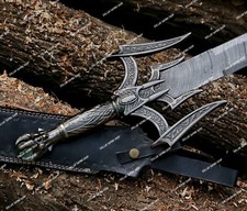 Spada barbara unica in acciaio