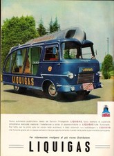 PUBBLICITA' 1954 AUTOBUS