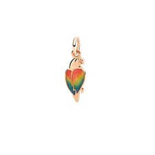 Dodo Parrot Pendant 9kt Rose