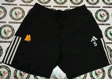 5 NDICKA MATCH WORN SHORTS PANTALONCINI TRAINING ROMA CALCIO FOOTBALL SOCCER