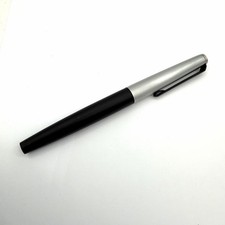 Penna stilografica vintage 1978 Montblanc modello Caressa alluminio e nero Opaco