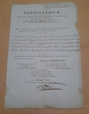 Decreto Regno Due Sicilie , Ferdinando II , 1834
