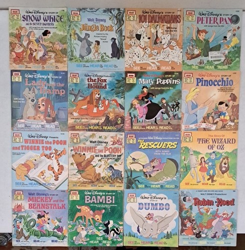 Vintage walt disney read - walt, read-along