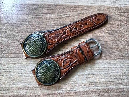 Cinturino orologio pelle