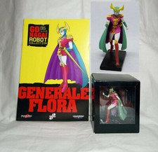 ??35 Generale FLORA?GO NAGAI Robot Collection ANIME Jeeg Acciaio Gazzetta 