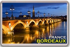 Bordeaux France Fridge Magnet