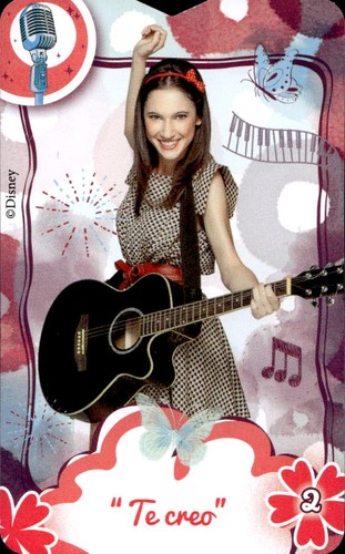 Card violetta giochi preziosi - violetta,