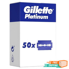 50 Lamette da Barba Platinum