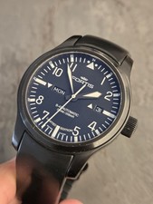 LIMITED EDITION FORTIS PILOT  FLIEGER BLACK PVD  DAY DATE B-42 AUTOMATIC SWISS