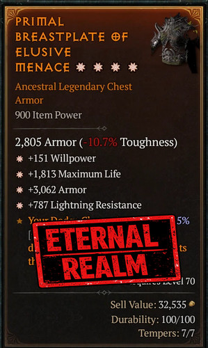 Diablo eternal realm - diablo, 💥