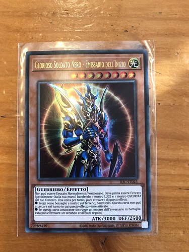 Glorioso soldato nero - glorioso,