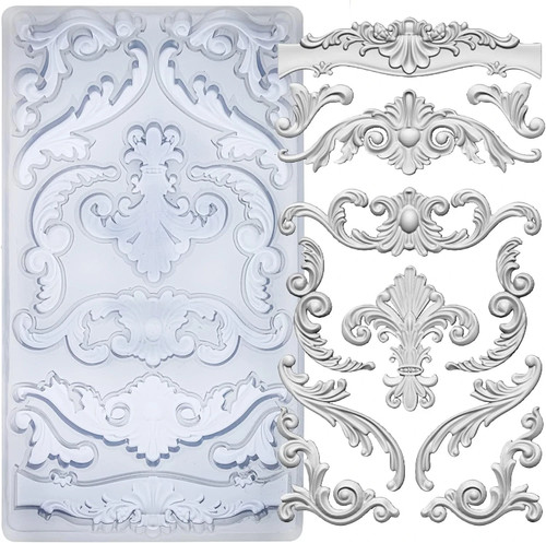 Scrollworks stampo per gesso - per,