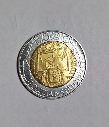 500 lire 1997 polizia stato - lire,