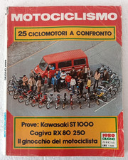 Motociclismo 6 1980 - Kawasaki ST 1000 - Cagiva RX 80 250