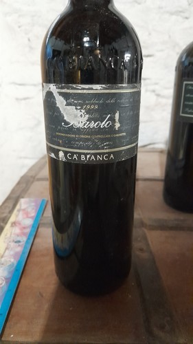 Vino vintage barolo del - vintage, 1999
