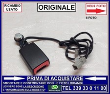 RAMO ATTACCO CINTURA ANTERIORE SEDILE SINISTRO SX GUIDA FIAT 500 mod 312