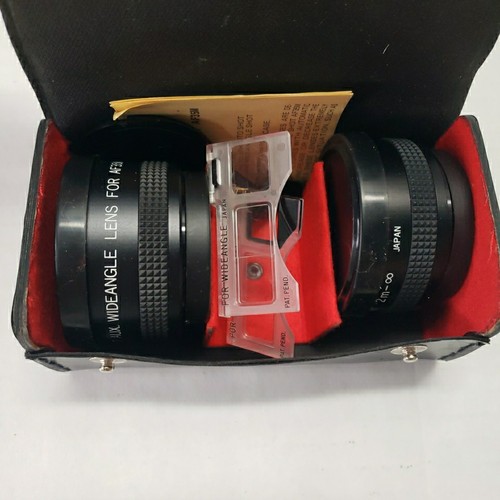 Set obiettivo grandangolare - , e