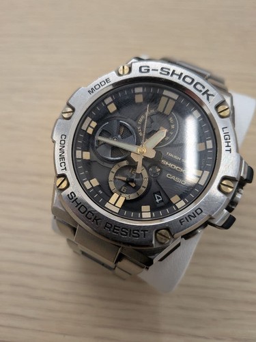 Casio shock steel gst b100 - g-shock, gst-b100