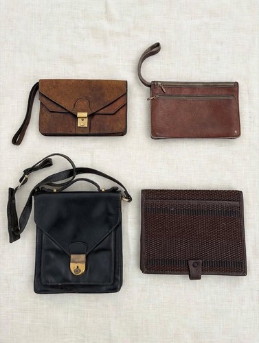 Lotto borsello uomo vintage - borsello,