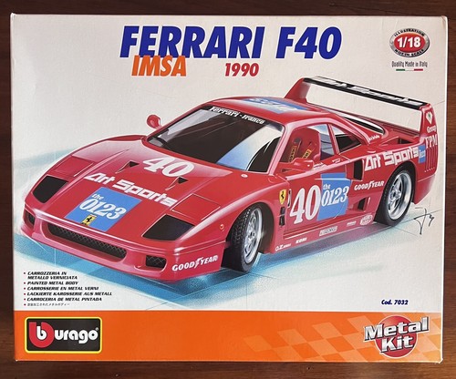 Burago kit ferrari f40 - burago,