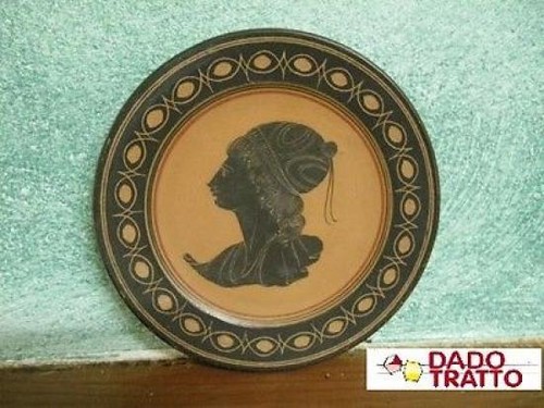 Piatto terra cotta - terra, da