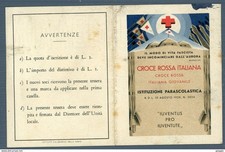 °°° tessera croce rossa italiana - cingoli (mc) °°°