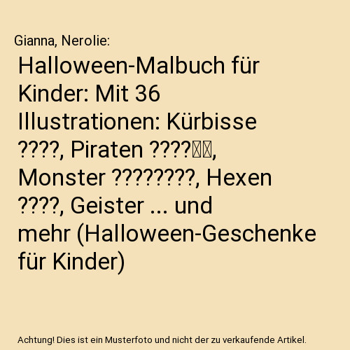 Halloween malbuch für kinder - halloween-malbuch,