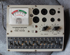 Tester valvolare Lafayette TE-50 Tube Tester per amplificatore valvolare, Tubeamp