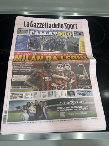 Giornale gazzetta dello sport - giornale,