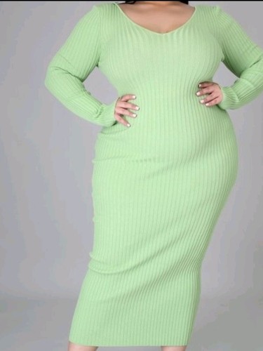 Abito donna midi - a, costine