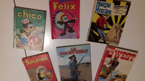 Sei fumetti blocco buono - blocco,