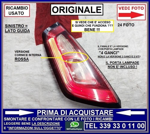 Faro fanale posteriore - faro,