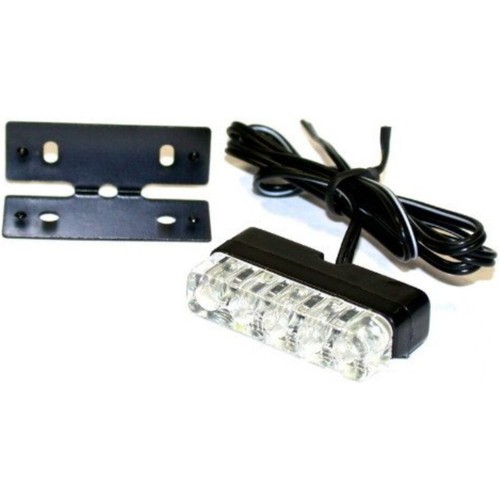 Luce targa jmp led nera - led,
