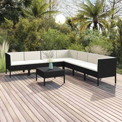 Set divani con cuscini - set, in