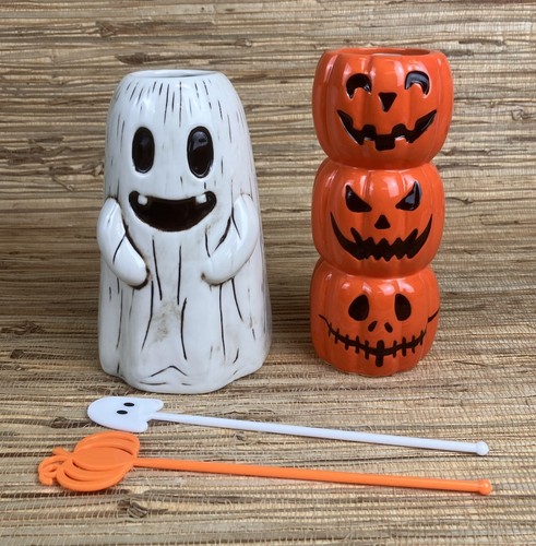 Tazza tiki halloween zucca - tiki, e
