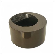 Posacenere Vintage Danese Milano Mod. Borneo Design Enzo Mari 1967 Marrone