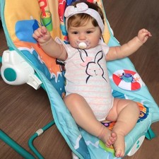 45 Cm Bambola Reborn realistica Baby Doll in Silicone Bambola Rinata regalo