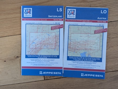Jeppesen vfr gps - charts, lo