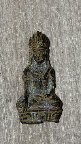 Antico amuleto thai bronzo - antico,