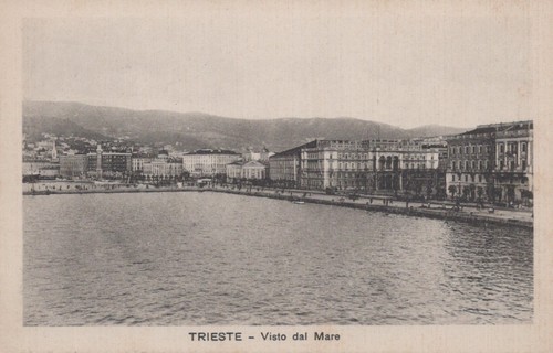 Cartolina trieste friuli - cartolina,